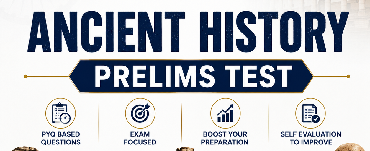 Prelims Mock Test - Ancient History